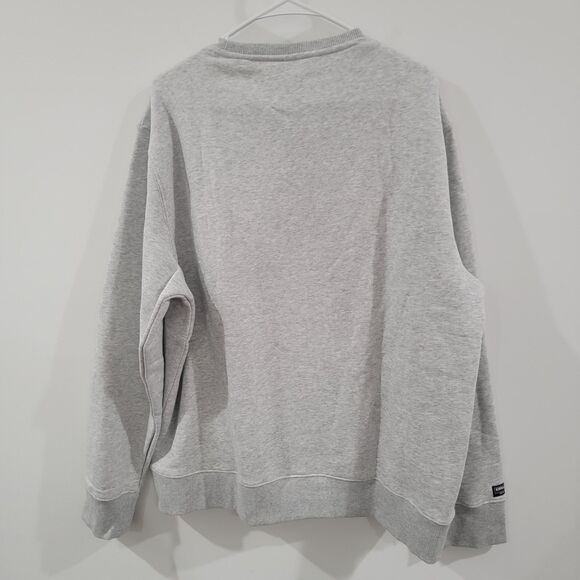 Kirkland Signature Mens Crewneck Sweatshirt Size Large Gray Logo - Picture 3 of 7